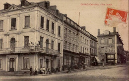 ORBEC      ( CALVADOS )  RUE CARNOT    ( TIMBRE DECHIRE ) - Orbec