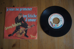 JOHNNY HALLYDAY JE VEUX ME PROMENER SP 1977 VARIANTE  PREMIER PRESSAGE VALEUR+ - Rock