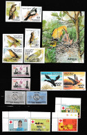 AFRICA    **  MNH    FOTO  BUEN  LOTE 5  SERIES Y  BLOQUE  PAJAROS - Africa (Other)