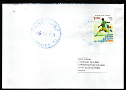 MALI ENVELOPPE COVER BAMAKO RP G3 19 Avril 2023 Timbre Football Coupe D'Afrique Des Nations - Mali (1959-...)