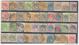 3Rv-564: Restje Van 40 Zegels..... Om Verder Uit Te Zoeken... Oa. 9x N° 56 Ook Nijmegen... - Used Stamps