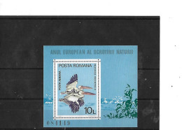 Roumanie Oiseaux 1980 NSC - Pelikane