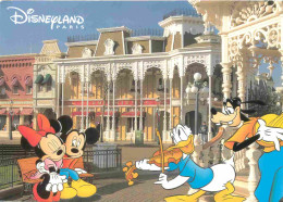 Parc D'Attractions - Euro Disney Paris Devenu Disneyland Paris - Main Street - Mickey - Minnie - Donald - Dingo - CPM -  - Disneyland