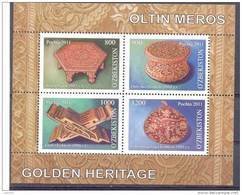 2011. Uzbekistan, Golden Heritage, S/s, Mint/** - Usbekistan