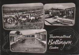 6203 - Bad Bellingen - Bellingen Mit Rheinebene, Eingang Zum Thermalbad, Bewegungsbad - Ca. 1955 - Bad Bellingen