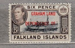 FALKLAND ISLANDS Graham Land Ship 1944 MNH(**) Mi A6 CV 14 EUR #33826 - Falklandinseln