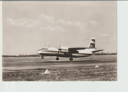 Vintage Rppc Interflug Antonov AN24 Aircraft. - 1919-1938: Entre Guerres