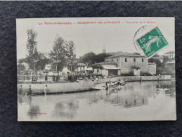 CPA  BEAUMONT De LOMAGNE  Vue Prise De La Gimone - Beaumont De Lomagne