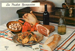 Recettes De Cuisine - Poulet Basquaise - Carte Neuve - Gastronomie - CPM - Voir Scans Recto-Verso - Recettes (cuisine)