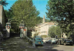 Automobiles - Amélie Les Bains - Entrée De L'Hopital Militaire Thermal - Flamme Postale - CPM - Voir Scans Recto-Verso - PKW