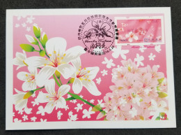 Taiwan Flowers 2009 Flower Flora ATM Frama Label Machine Stamp (maxicard) - Briefe U. Dokumente