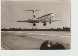 Vintage Rppc Interflug Ilyushin Il-62 Aircraft @ Berlin-Schönefeld Airport - 1919-1938: Between Wars