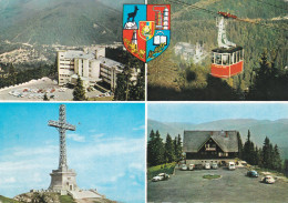 SINAIA CABLEWAY, OIL   ROMANIA POSTAL STATIONERY 1982 - Enteros Postales