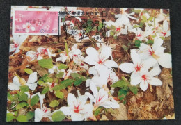 Taiwan Flowers 2009 Flower Flora ATM Frama Label Machine Stamp (maxicard - Covers & Documents