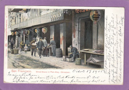 SAN FRANCISCO,STREET SCENE IN FISH ALLEY,CHINATOWN,1905. - San Francisco