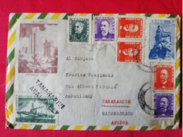 Lettre Du Brésil Pour Madagascar - Lettres & Documents