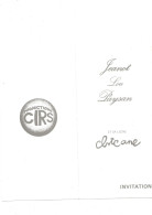 Jeanot Lou Paysan  Et Sa Ligne  Chicane  INVITATION   FIGEAC     (1456) - Andere & Zonder Classificatie