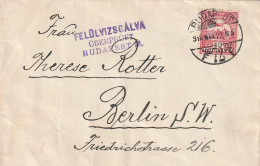Hongrie Lettre Censurée Pour L'Allemagne 1916 - Briefe U. Dokumente