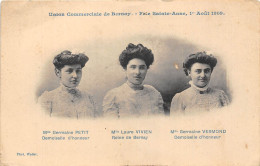 27-BERNAY- UNION COMMERCIALE DE BERNAY FÊTE SAINTE-ANNE 1er AOUT 1909 - Bernay