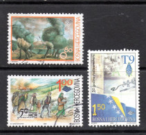 Bosnia And Herzegovina, Sarajevo 2000, Used, Michel 190, 215, 216 - Bosnie-Herzegovine