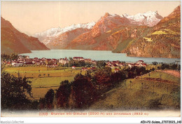 AEHP2-0164- SUISSE  - BRUNNEN MIT GITSCHEN - 2520 M - UND URIROTSTOCK - 2932 M  - Schwytz