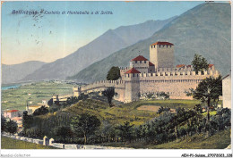 AEHP1-0065- SUISSE - BELLINZONA - CASTELLO DI MONTEBELLO O DI SVITTO  - Bellinzone