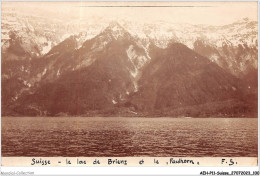 AEHP11-0987- SUISSE - LE LAC DE BRIENZ ET LE FAULHORN  - Meer Van Brienz