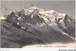 AEHP11-0981- SUISSE - LE MONT-BLANC VU DU COL DE BALME  - Genève