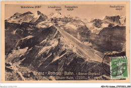 AEHP11-0966- SUISSE - BRIENZ - ROTHON - BAHN - HOTEL ROTHORN-KULM  - Brienz