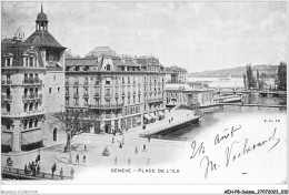 AEHP8-0652- SUISSE - GENEVE - PLACE DE L'ILE  - Genève