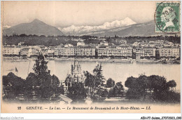 AEHP7-0577- SUISSE - GENEVE - LE MONUMENT DE BRUNSWICK ET LE MONT-BLANC  - Genève