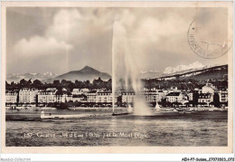 AEHP7-0568- SUISSE - GENEVE - JET D'EAU - 90 M - ET LE MONT BLANC  - Genève