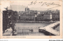 AEHP6-0459- SUISSE - GENEVE ET LA CATHEDRALE DE ST-PIERRE  - Genève