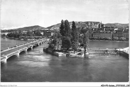 AEHP5-0423- SUISSE - GENEVE - ILE-J-J-ROUSEAU ET LE MONT-BLANC  - Genève