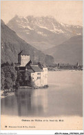 AEHP4-0274- SUISSE - CHÂTEAU DE CHILLON ET LA DENT DU MIDI - Veytaux