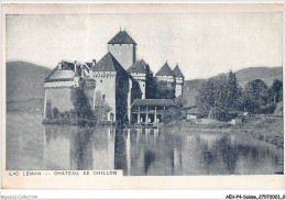 AEHP4-0272- SUISSE - LAC LEMAN - CHÂTEAU DE CHILLON - Lago Lemán