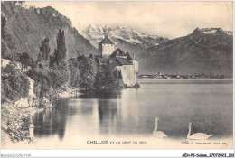 AEHP3-0259- SUISSE - CHILLON ET LA DENTS DU MIDI  - Veytaux