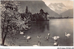 AEHP3-0220- SUISSE - CHÂTEAU DE CHILLON ET DENTS DU MIDI  - Veytaux