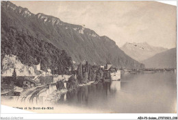 AEHP3-0212- SUISSE - CHILLON ET LA DENT-DU-MIDI  - Veytaux