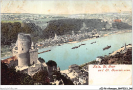 AEJP6-0462- ALLEMAGNE - KATZ - ST-GOAR UND ST-GOARSHAUSEN  - St. Goar