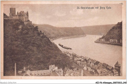 AEJP6-0460- ALLEMAGNE - ST-GOARSHAUSEN MIT BURG KATZ  - St. Goar