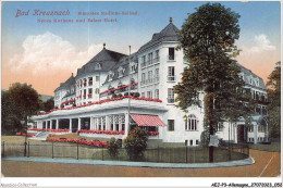 AEJP3-0202 - ALLEMAGNE - BAD KREUZNACH - STARKSTES RADIUM-SOLBAD - NEUES KURHAUS UND PALAST-HOTEL - Bad Kreuznach