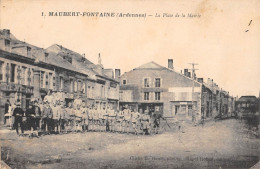 CPA 08 MAUBERT FONTAINE / LA PLACE DE LA MAIRIE - Sonstige & Ohne Zuordnung