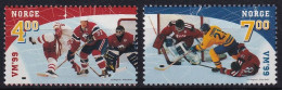 MiNr. 1310 - 1311 Norwegen 1999, 12. April. Eishockey-Weltmeisterschaft - Postfrisch/**/MNH - Neufs