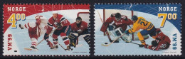 MiNr. 1310 - 1311 Norwegen 1999, 12. April. Eishockey-Weltmeisterschaft - Postfrisch/**/MNH - Ongebruikt