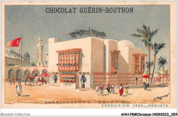 AHHP8-1578 - CHROMOS - CHOCOLAT-GUERIN-BOUTRON - PARIS - Caravanserail - Egyptien - 10,5 X 7cm - Guérin-Boutron