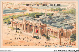 AHHP8-1565 - CHROMOS - CHOCOLAT-GUERIN-BOUTRON - PARIS - Champ -elysées - Vue D'ensemble Du Gd Palais - 10,5 X 7cm - Guérin-Boutron