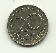 1999 - Bulgaria 20 Stotinki ---- - Bulgarije