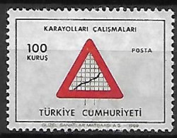 TURQUIE    -    1969.   Y&T N° 1909 Oblitéré.     Construction De Routes - Used Stamps