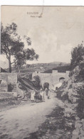 BEJAIA  -  BOUGIE  - ALGERIE  -  CPA ANIMEE DE 1914  -  PORTE FOUKA. - Bejaia (Bougie)